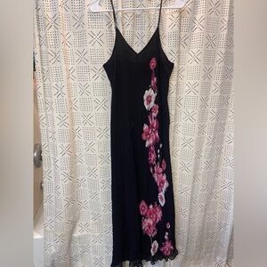 Vintage American angel beaded floral maxi